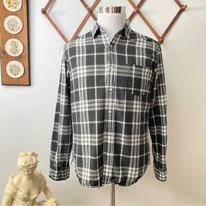 J Crew Slim Fit Plaid Button Up Shirt